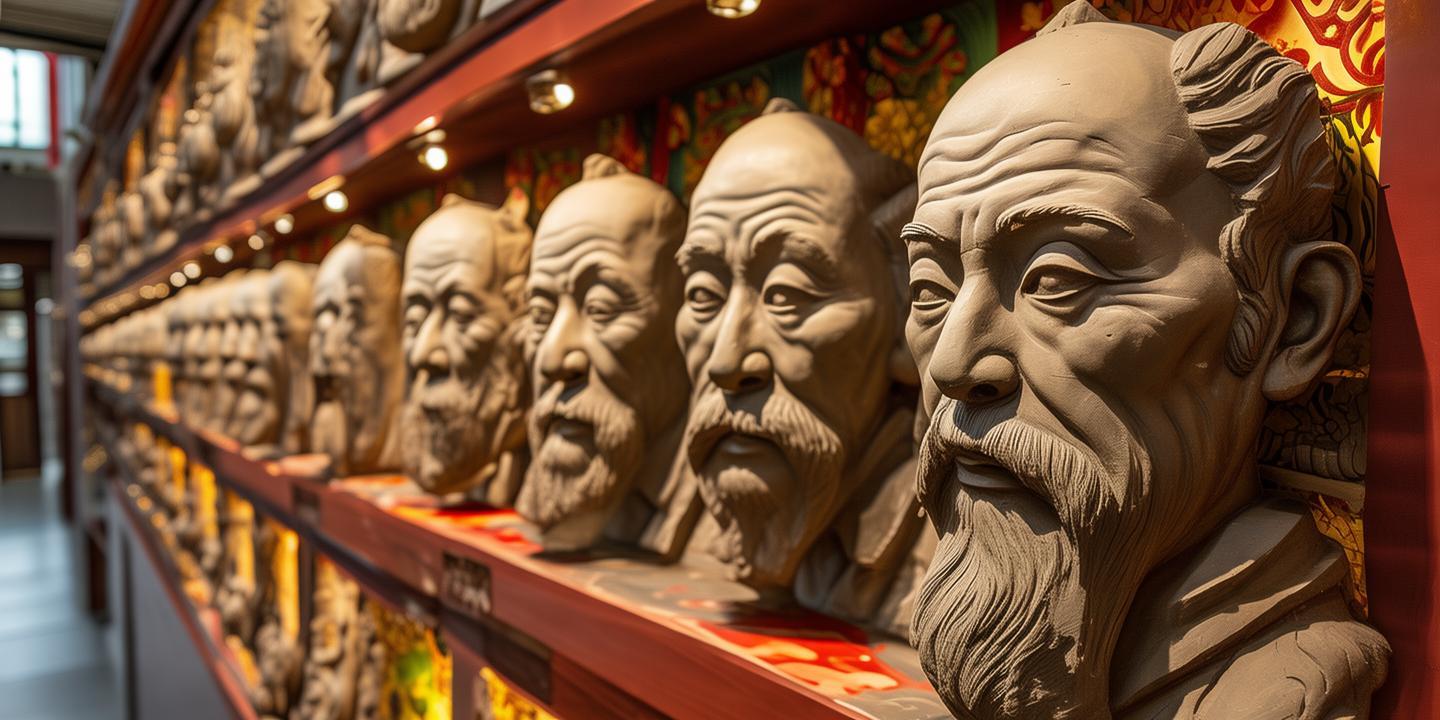 锦州面塑大师匠心独运,百位历史名人像巡展全国
