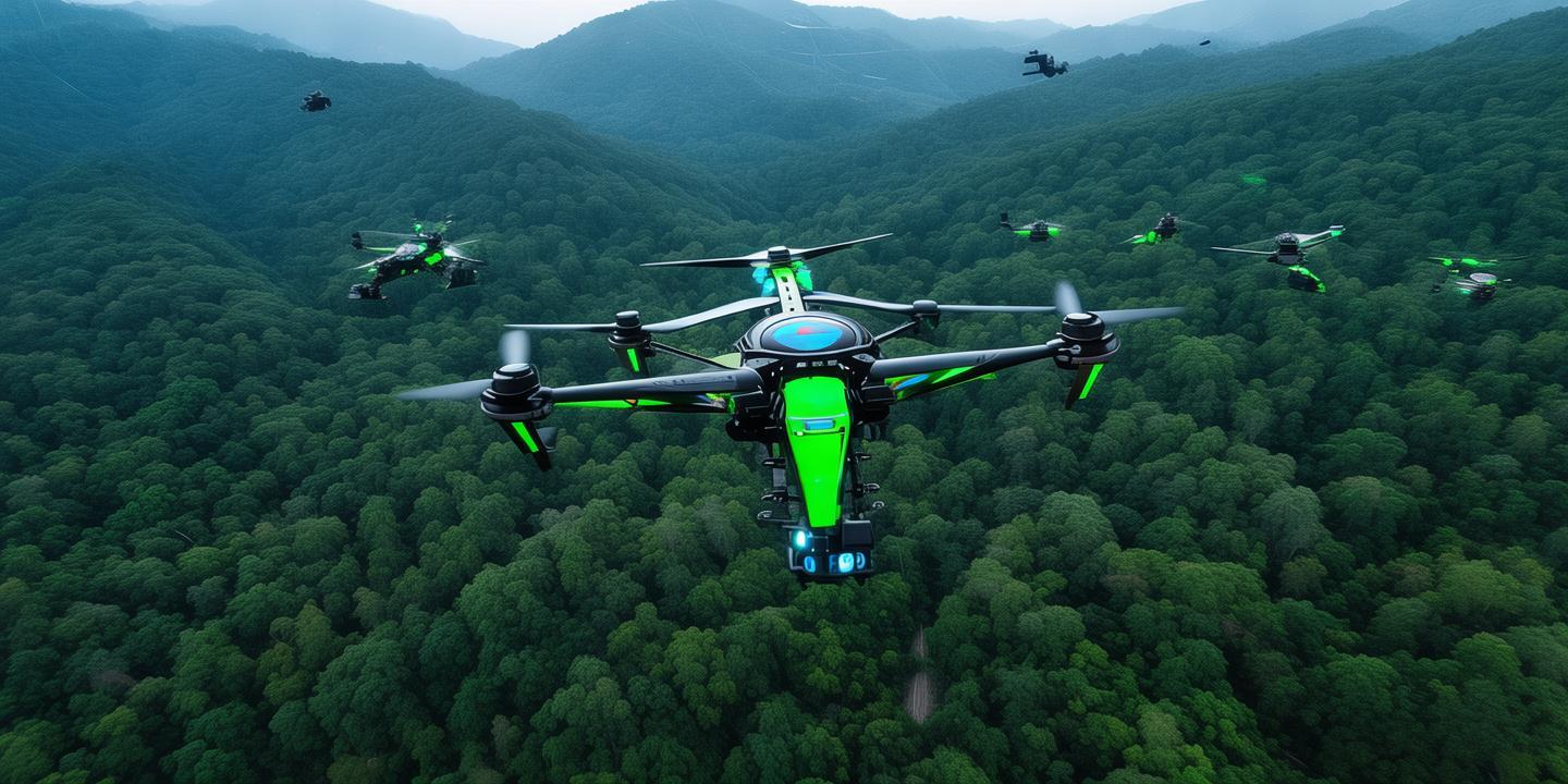 森林防火无人机集群全天候巡护医巫闾山,守护绿色家园